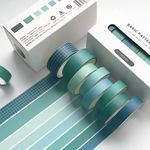 Ocean Temalı 8 Renkli Washi Bant • Sticky Note