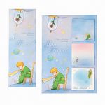 Star Travel Temalı Ayraç ve Memopad Seti • Post-it • Sticky Note