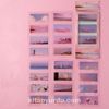 Pink Nature Temalı 5 Farklı Dizayn Pet Index • Index Sticker • Post-it • Sticky Note (GGK-MI109)