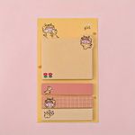 Sarı Temalı 4 Renkli Memo Pad • Post-it • Sticky Note