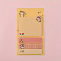 Sarı Temalı 4 Renkli Memo Pad • Post-it • Sticky Note
