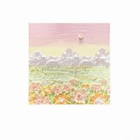 Sarı Doğa Manzaralı Temalı Renkli Memo Pad