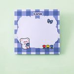 Kahve Yudumlayan Ayıcık Temalı Renkli Memo Pad