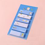I Love Lemon Mavi Tonları Temalı 6 Tasarım Index Sticker • Sticky Note