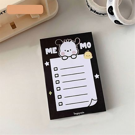 Memo Temalı Renkli Memo Pad