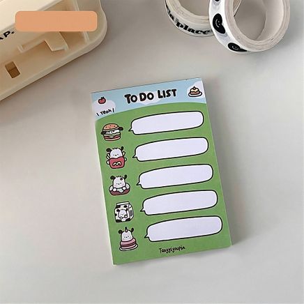 Yeah! To Do List Temalı Renkli Memo Pad