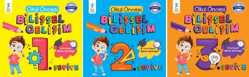 Okul Öncesi Bilişsel Gelişim  Seti  (3 Kitap)