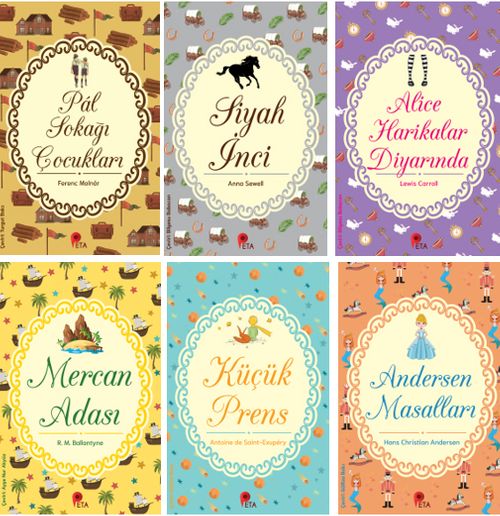 Çocuk Klasikleri Seti 6 Kitap (8 Yaş ve Üzeri)