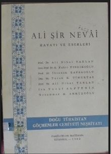 Ali Şir Nevai / Hayatı ve Eserleri Kod: 12-E-21