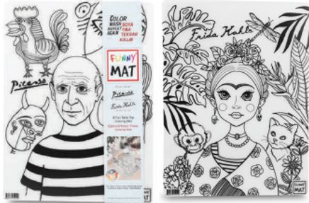 Funny Mat - Pablo Picasso ve Frida Kahlo