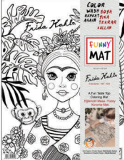 Funny Mat - Frida Kahlo