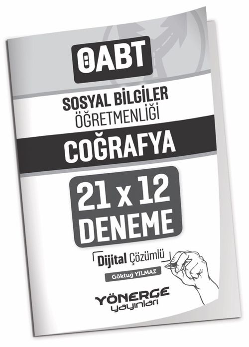 ÖABT Sosyal Bilgiler Öğretmenliği Coğrafya 21x12 Deneme Çözümlü