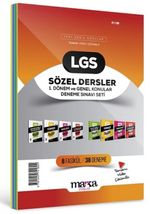 2025 LGS Sözel Dersler 1. Dönem ve Genel Konular Deneme Sınavı Seti 8 Fasikül 38 Deneme