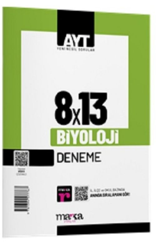 2025 AYT Biyoloji 8 Deneme Tamamı Video Çözümlü