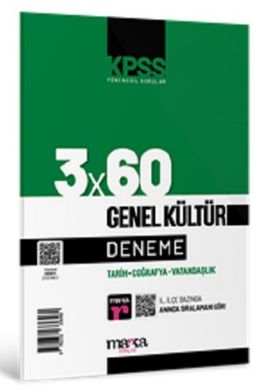 2025 KPSS Genel Kültür 3x60 Deneme Sınavı