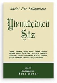 Yirmiüçüncü Söz / cep boy (kod:527)