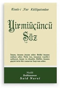 Yirmiüçüncü Söz / cep boy (kod:527)