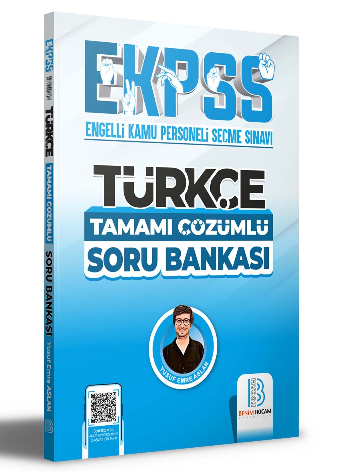 2024 EKPSS Türkçe Tamamı Çözümlü Soru Bankası (Yusuf Emre Aslan