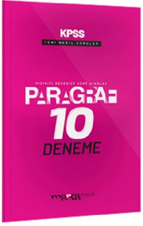 2025 KPSS-DGS-ALES Paragraf Yeni Nesil 10 Deneme