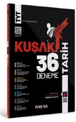TYT Tarih Kolaydan Zora 36 Kuşak Deneme Tamamı Video Çözümlü (Ciltli)