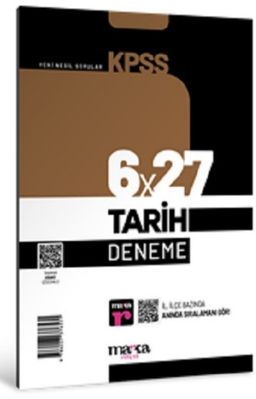 2025 KPSS Tarih 6x27 Deneme Tamamı Video Çözümlü