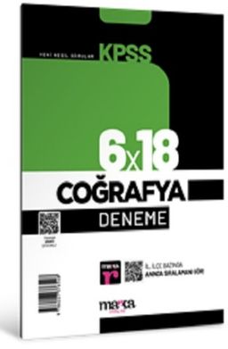 2025 KPSS Coğrafya 6x18 Deneme Tamamı Video Çözümlü