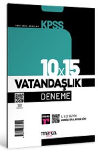 2025 KPSS Vatandaşlık 10x15 Deneme Tamamı Video Çözümlü