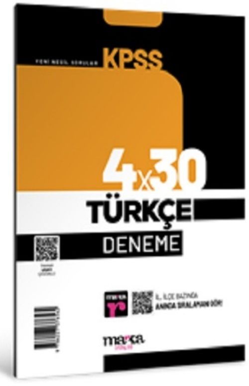 2025 KPSS Türkçe 4x30 Deneme Tamamı Video Çözümlü