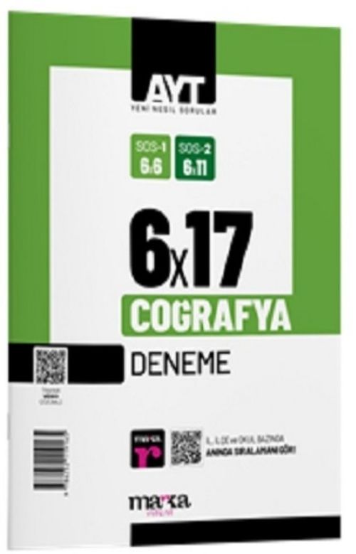 2025 AYT Coğrafya 6 Deneme Tamamı Video Çözümlü
