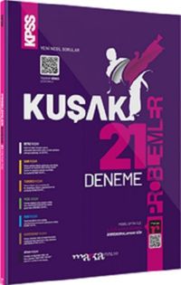 KPSS Problemler 21 Kuşak Deneme (Ciltli)