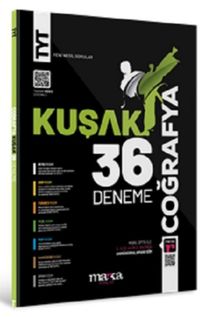 TYT Coğrafya 36 Kuşak Deneme Tamamı Video Çözümlü (Ciltli)