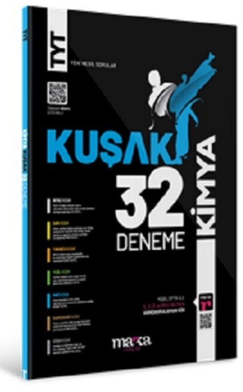TYT Kimya 32 Kuşak Deneme Tamamı Video Çözümlü (Ciltli)