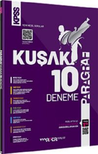 KPSS Paragraf Kuşak 10 Deneme Tamamı Video Çözümlü (Ciltli)