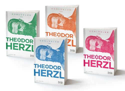 Theodor Herzl'in Günlükleri (4 Cilt Takım)