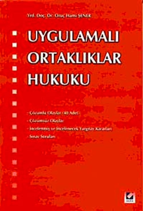 Uygulamalı Ortaklıklar Hukuku