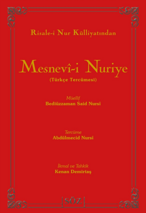 Mesnevî-i Nuriye (Büyük Boy İki Renk) 