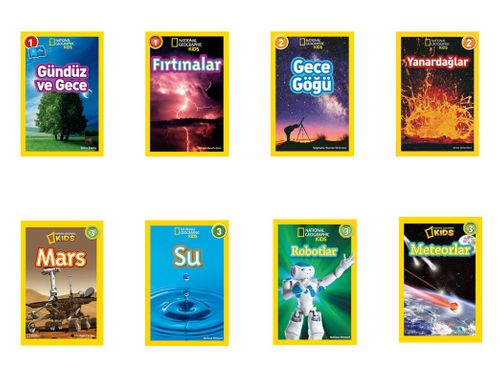National Geographic Kids Bilim Seti (8 Kitap)