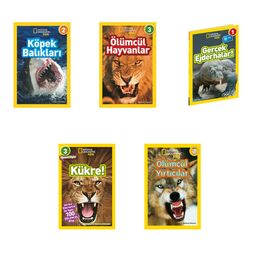 National Geographic Kids Ölümcül Hayvanlar Seti (5 Kitap)