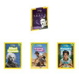 National Geographic Kids Kültür Kitapları Seti (4 Kitap)