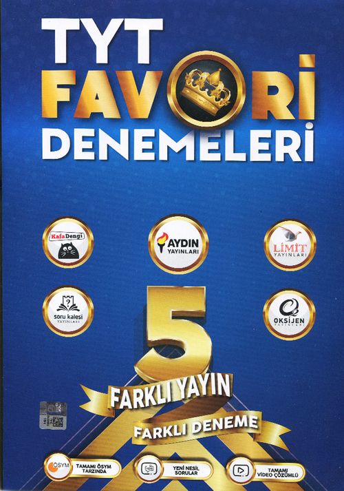 TYT Favori Denemeleri 5 Farklı Yayın 5 Farklı Deneme