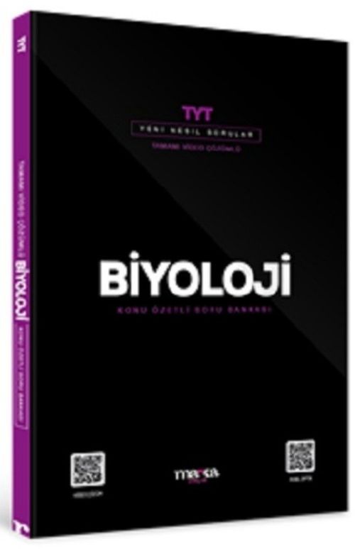 2025 TYT Biyoloji Konu Özetli Yeni Nesil Soru Bankası Tamamı Video Çözümlü