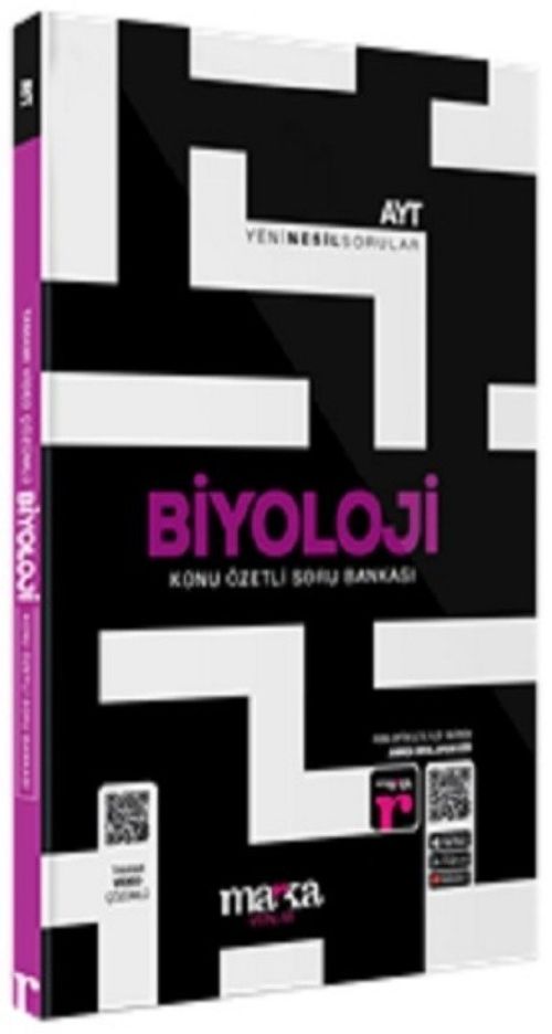 2025 AYT Biyoloji Konu Özetli Yeni Nesil Soru Bankası Tamamı Video Çözümlü (Ciltli)