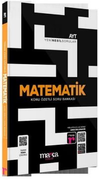 2025 AYT Matematik Konu Özetli Yeni Nesil Soru Bankası Tamamı Video Çözümlü (Ciltli)