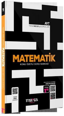 2025 AYT Matematik Konu Özetli Yeni Nesil Soru Bankası Tamamı Video Çözümlü (Ciltli)
