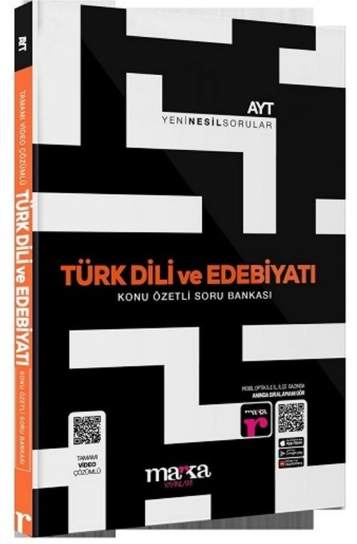 2025 AYT Türk Dili ve Edebiyatı Konu Özetli Yeni Nesil Soru Bankası Tamamı Video Çözümlü