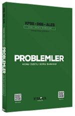 2025 KPSS DGS ALES Problemler Konu Özetli Yeni Nesil Soru Bankası Tamamı Video Çözümlü (Ciltli)