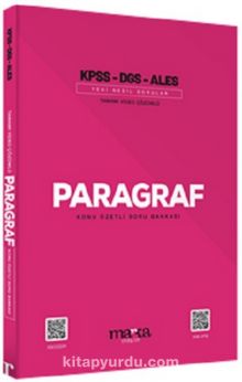 2024 KPSS DGS ALES PARAGRAF Konu Özetli Yeni Nesil Soru Bankası Tamamı Video Çözümlü (Ciltli)
