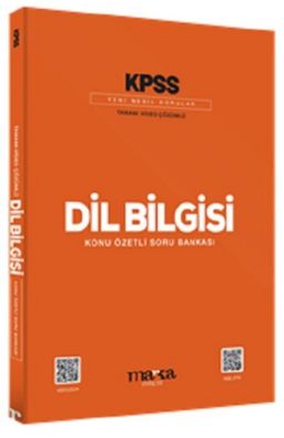 2025 KPSS Dil Bilgisi Konu Özetli Yeni Nesil Soru Bankası Tamamı Video Çözümlü (Ciltli)