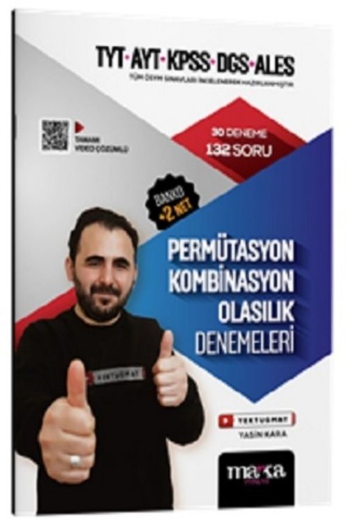 2025 TYT - AYT - KPSS - DGS - ALES Permütasyon Kombinasyon Olasılık Denemeleri