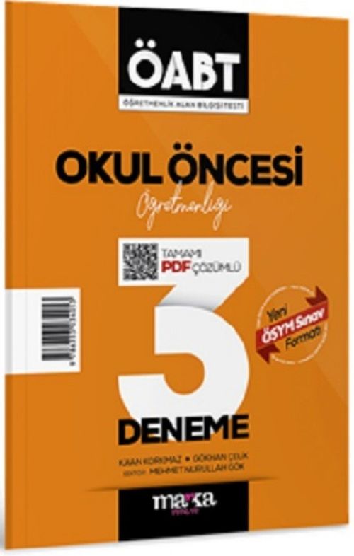 2025 ÖABT Okul Öncesi Öğretmenliği Tamamı Çözümlü 3 Deneme